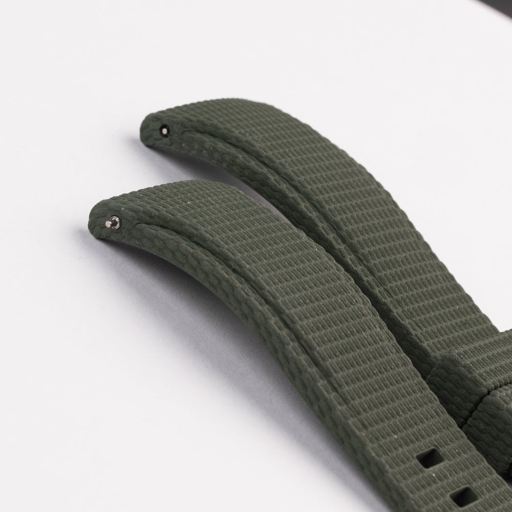 Zakrzywiona guma FKM w stylu Sailcloth - khaki