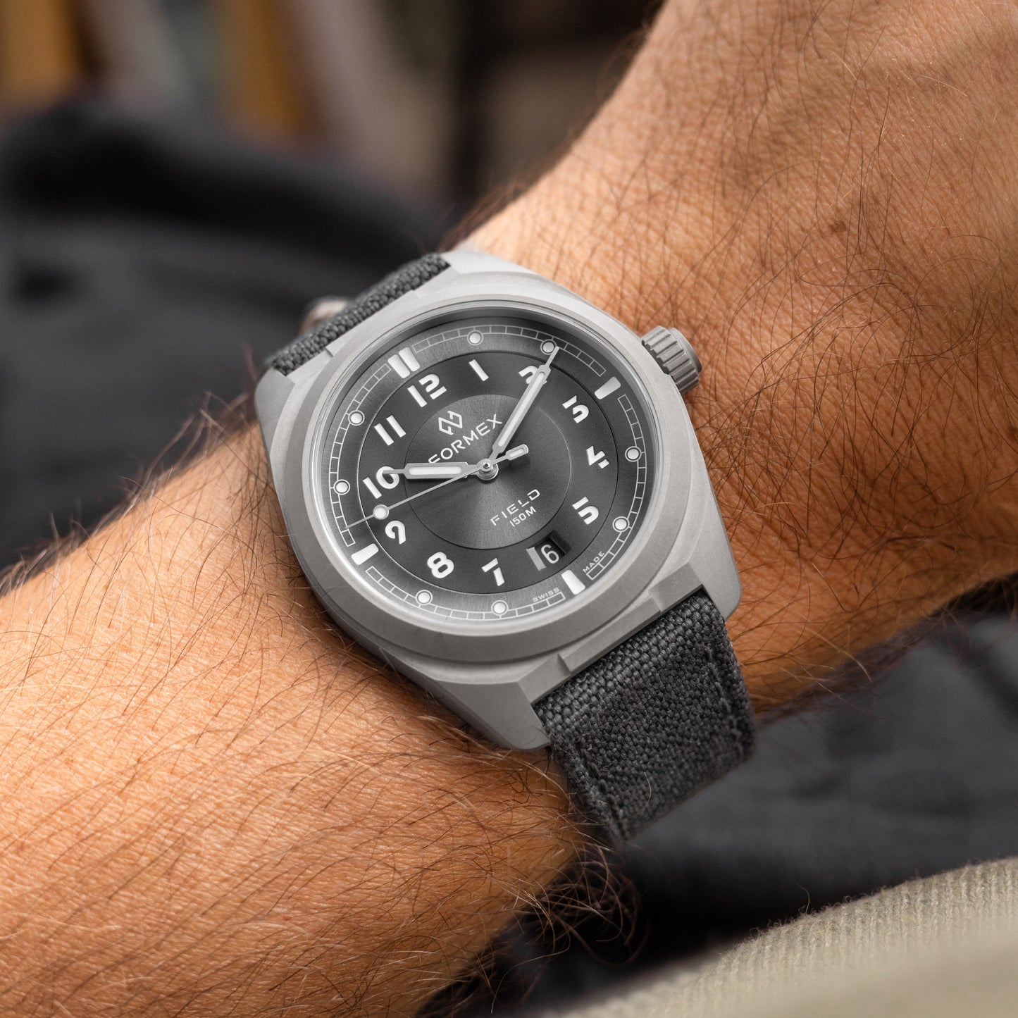 Pasek CANVAS - antracytowy