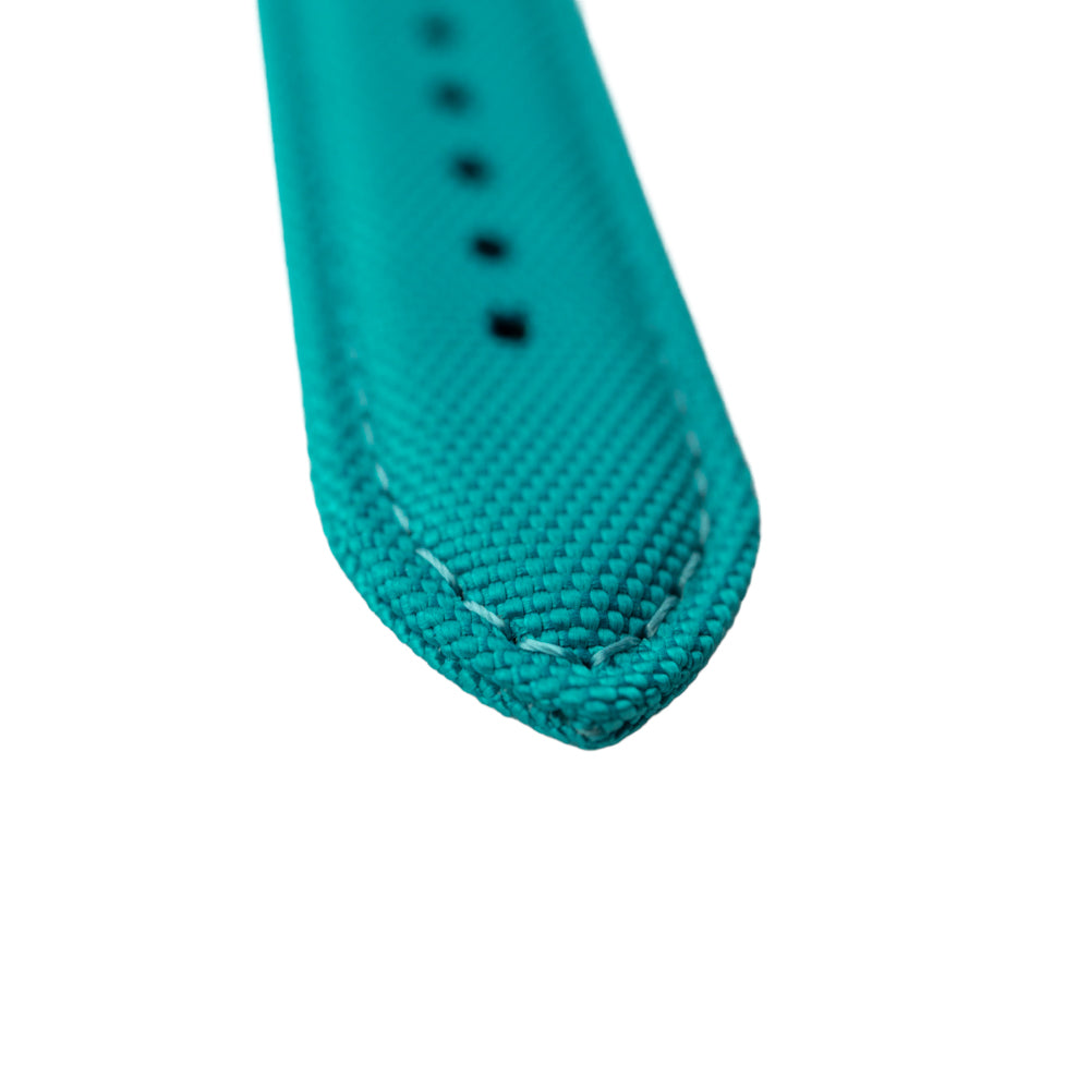 Sportowy pasek DOUBLE NYLON - turkusowy