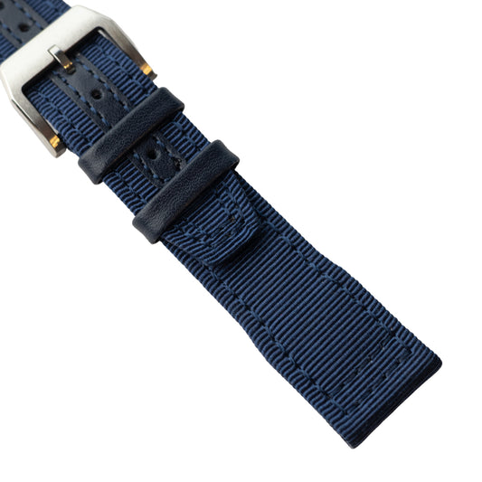 Pasek TEKSTYLNY PILOT - granatowy