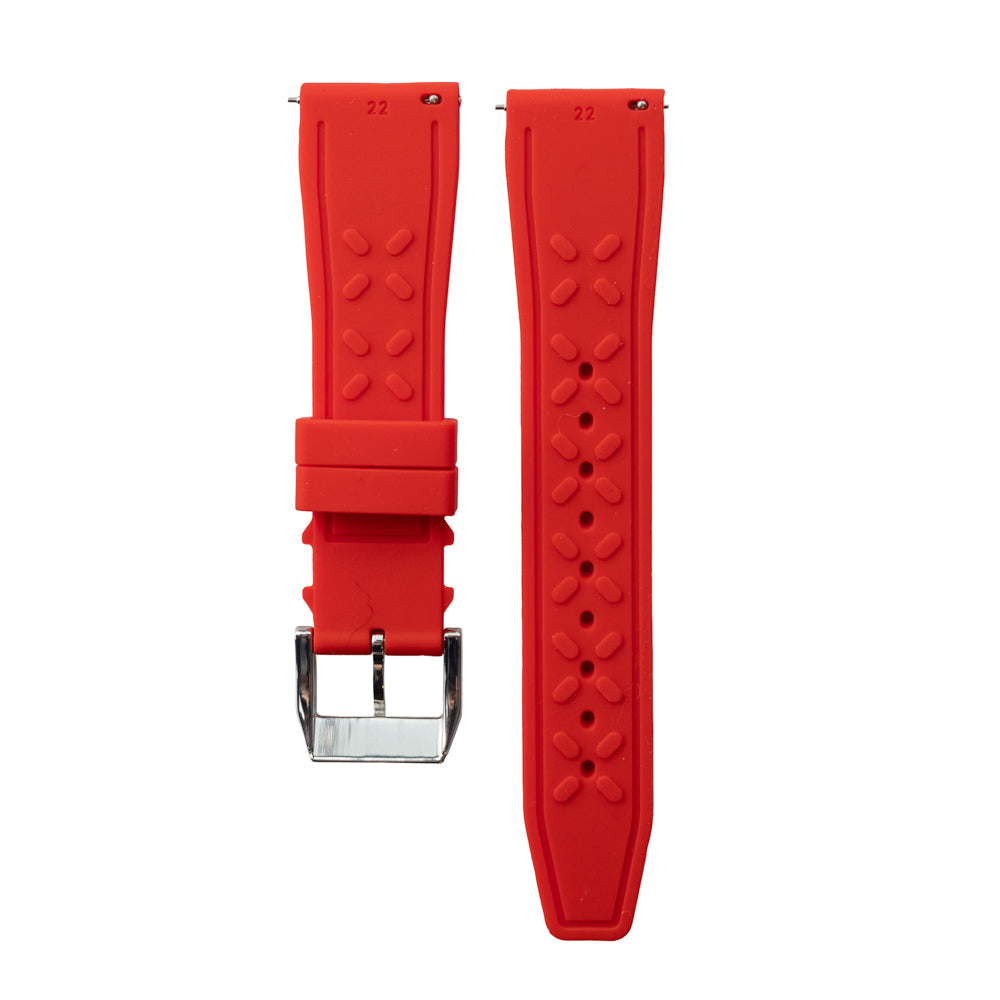 Pasek PILOT GUMOWY - czerwony