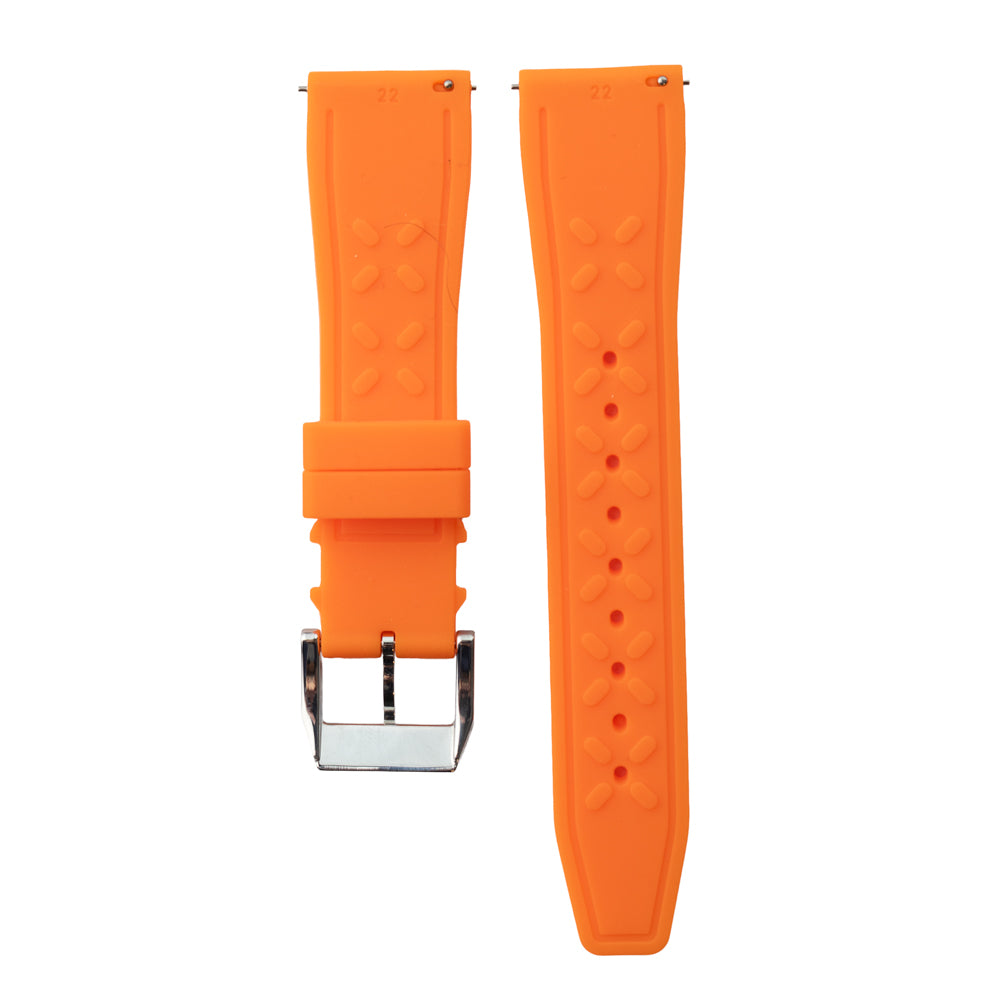 RUBBER PILOT strap - orange