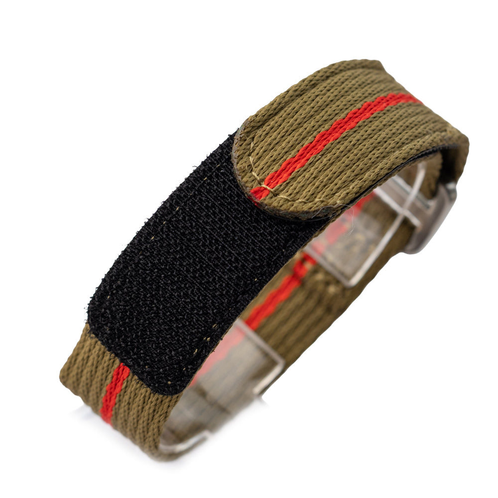Pasek TEKSTYLNY VELCRO - khaki