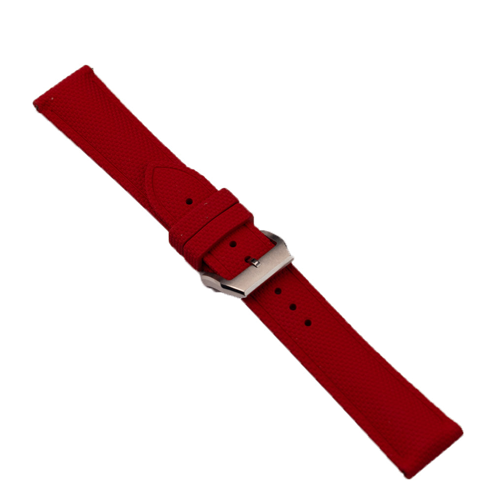 Guma FKM ze wzorem SAILCLOTH - czerwony