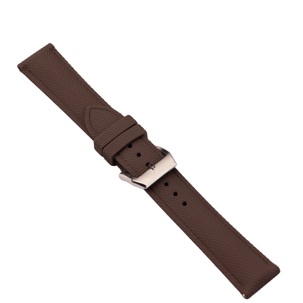 Guma FKM ze wzorem SAILCLOTH - brązowy