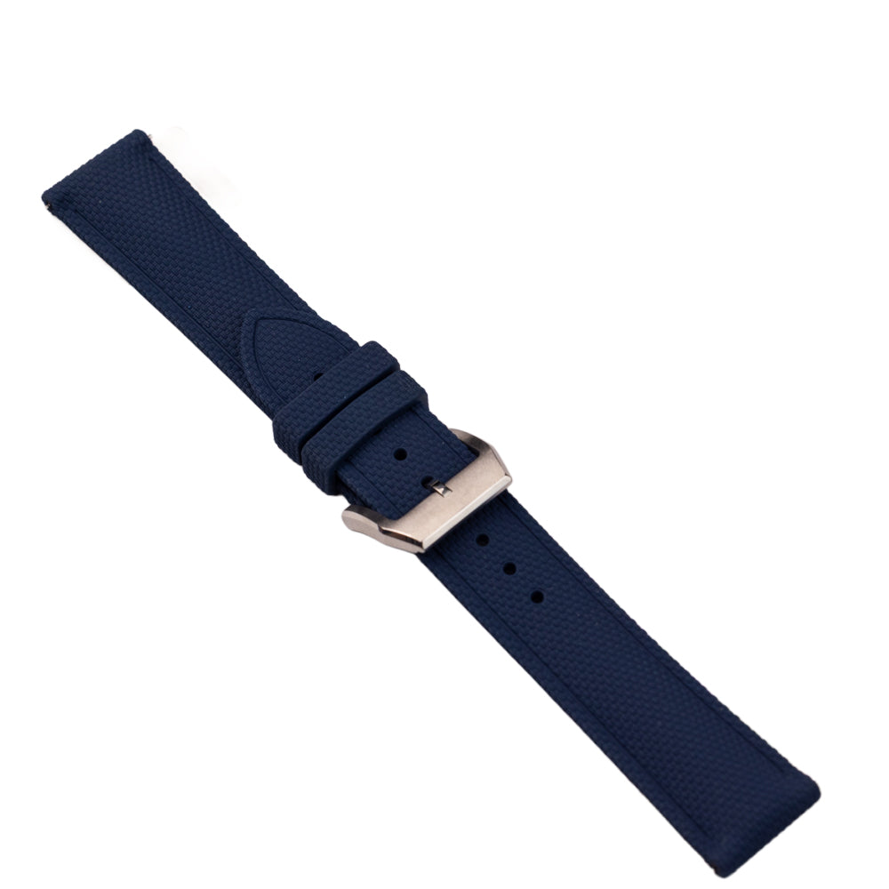 Guma FKM ze wzorem SAILCLOTH - granatowy