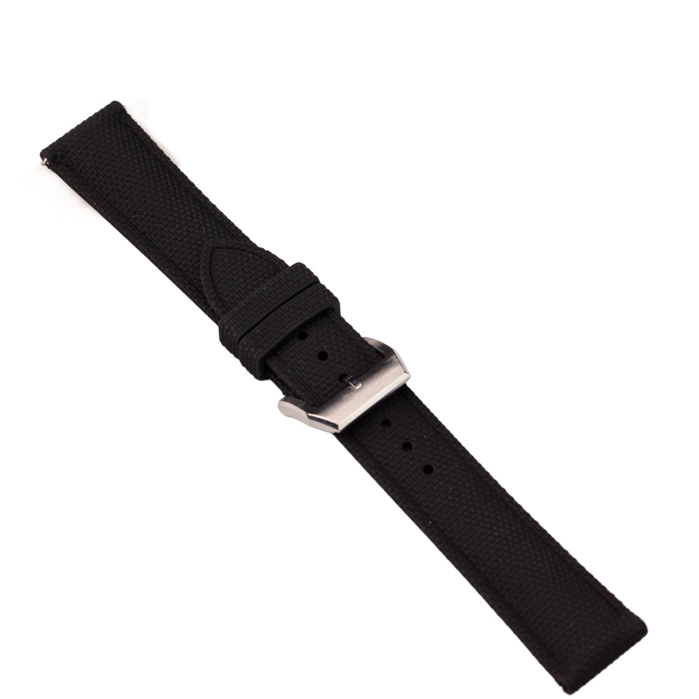 Guma FKM ze wzorem SAILCLOTH - czarny