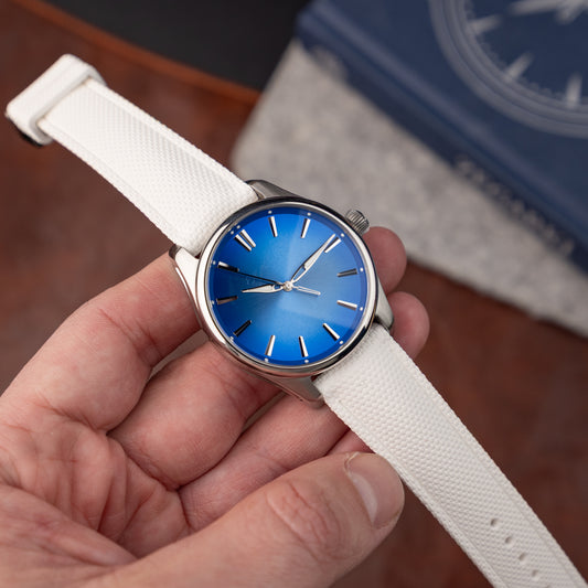 Guma FKM ze wzorem SAILCLOTH - biały