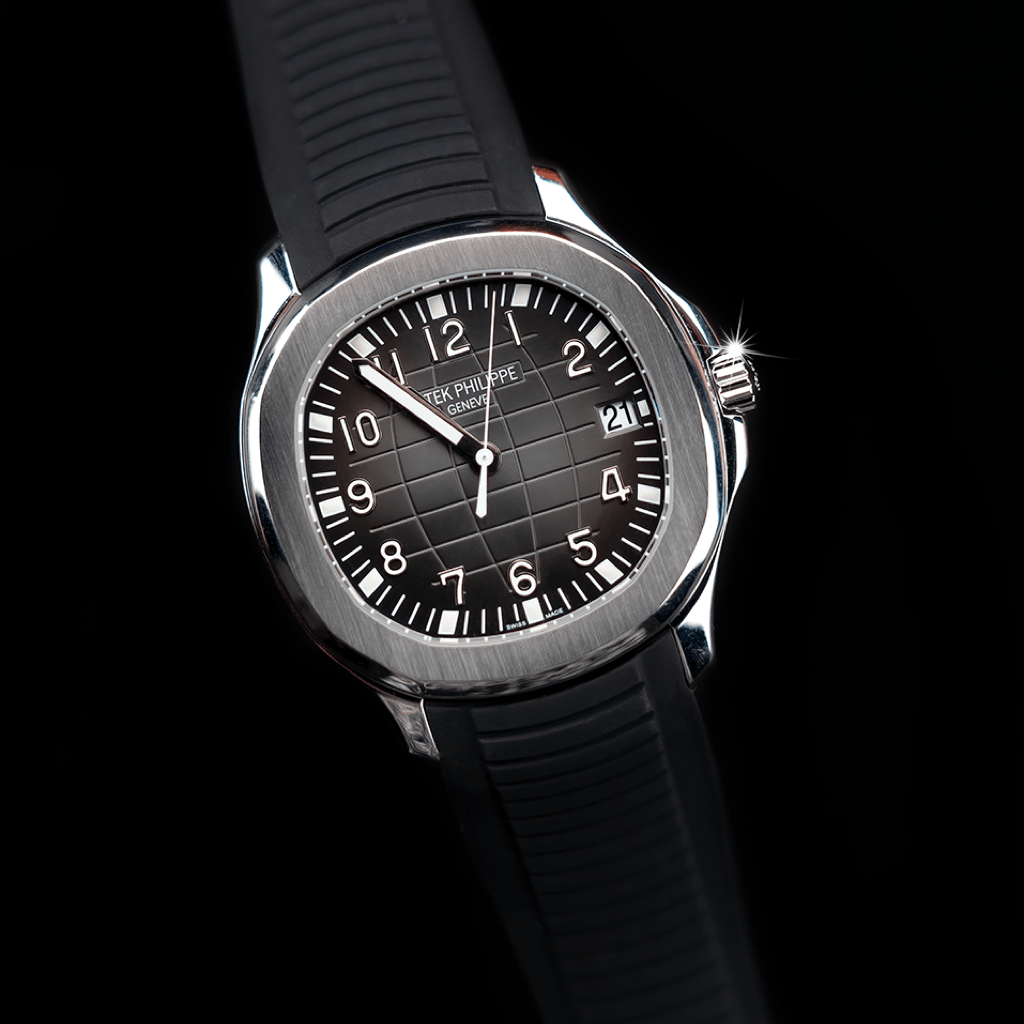 FKM Vulcanized Black Rubber Strap for Patek Aquanaut - Tempomat Madrid