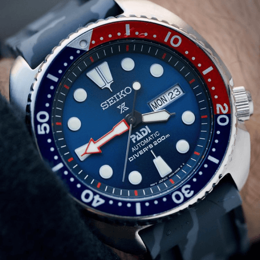 22mm Grey Camo Rubber Strap - Tempomat Madrid