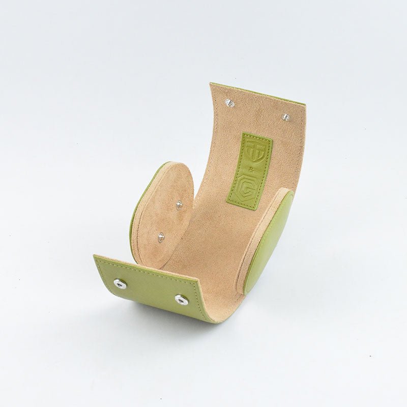 Limited Edition Individual Mint GC x Tempomat Saffiano Leather Watch Roll - Tempomat Madrid