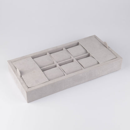 Sky Blue Saffiano Leather Collector Box - Tempomat Madrid