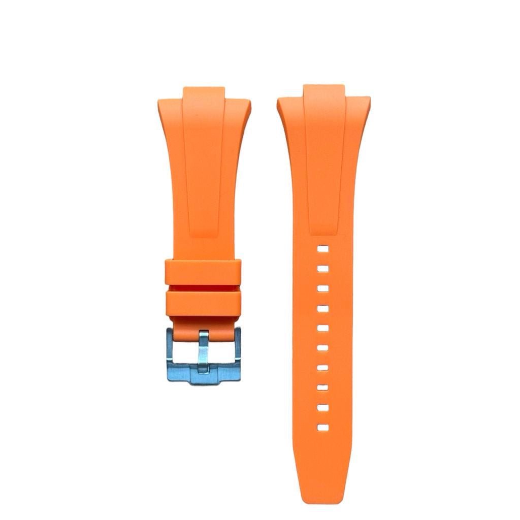 Orange Tissot PRX Rubber Strap - Tempomat Madrid