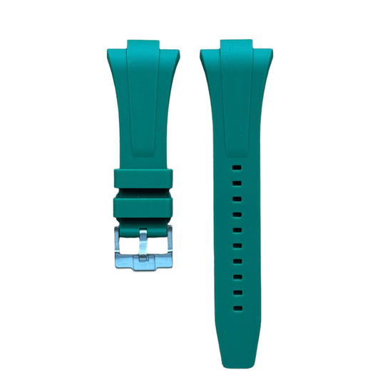 Green Tissot PRX Rubber Strap - Tempomat Madrid