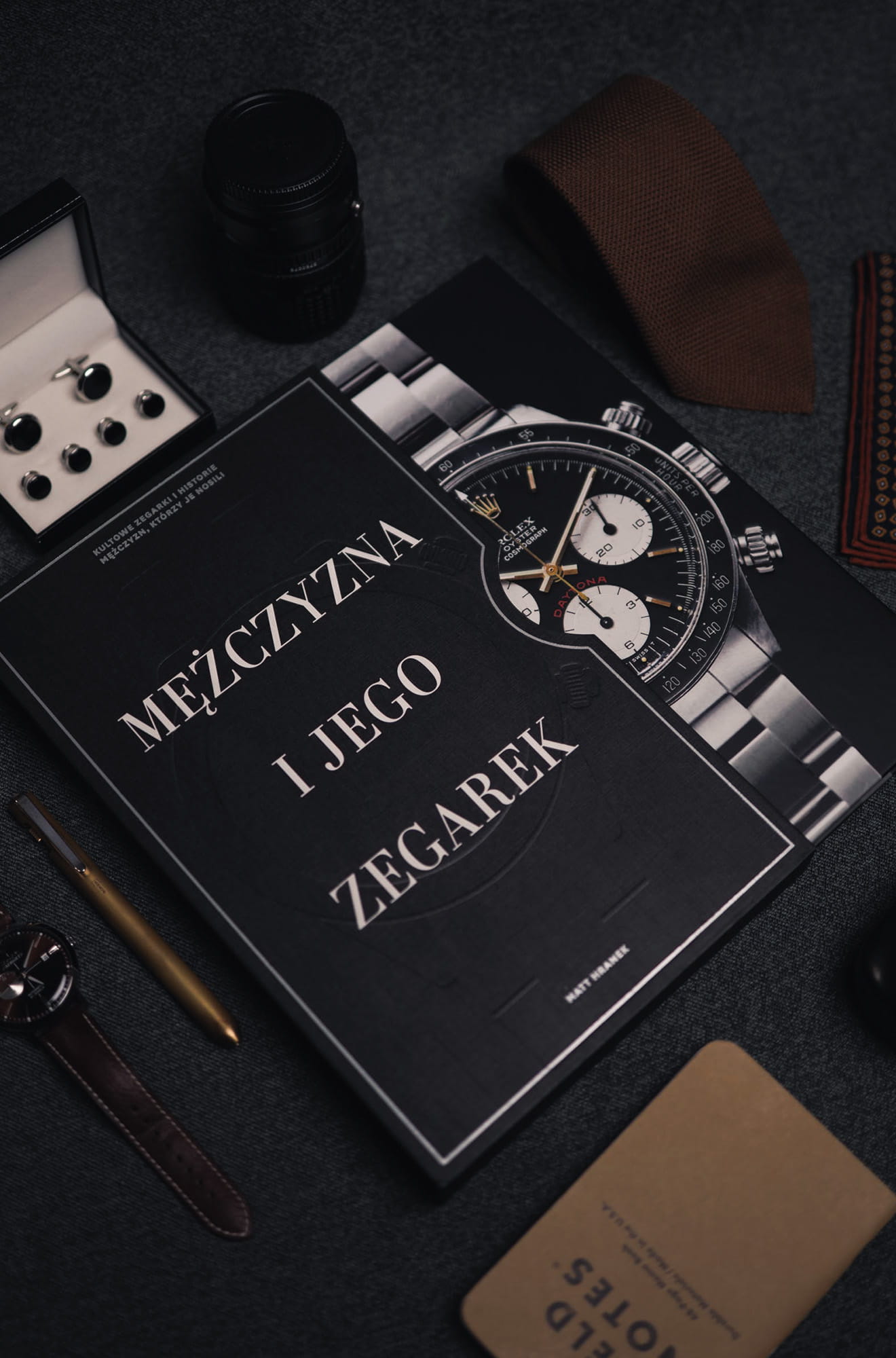 "Mężczyzna i Jego Zegarek" - Książka o zegarkach w wersji papierowej Matt Hranek