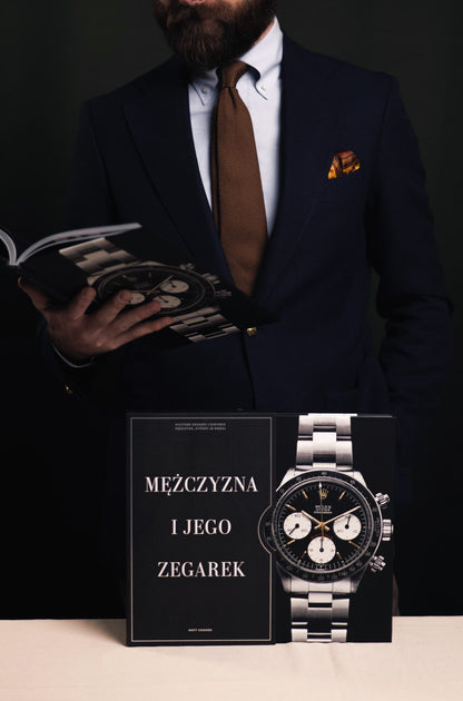 "Mężczyzna i Jego Zegarek" - Książka o zegarkach w wersji papierowej Matt Hranek