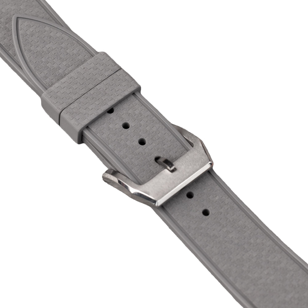 Pasek SLIM RUBBER FKM - szary