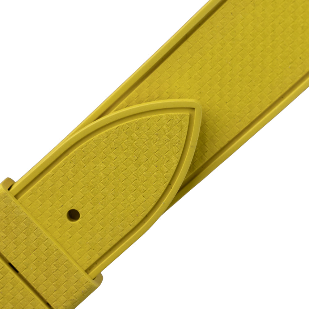 Pasek SLIM RUBBER FKM - żółty