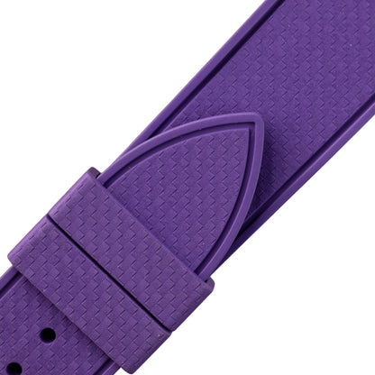 Pasek SLIM RUBBER FKM - fioletowy