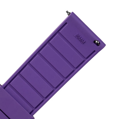 Pasek SLIM RUBBER FKM - fioletowy