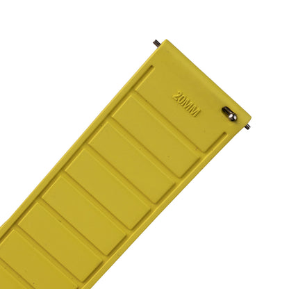 Pasek SLIM RUBBER FKM - żółty