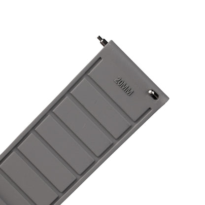 Pasek SLIM RUBBER FKM - szary
