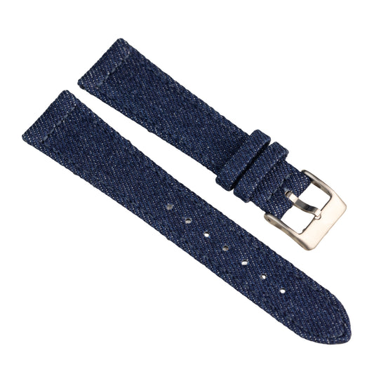 FLUCO JEANS - pasek z japońskiego denimu NIEBIESKI