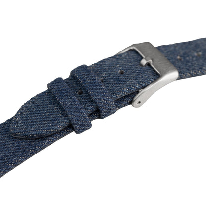 FLUCO JEANS - pasek z japońskiego denimu ROYAL BLUE