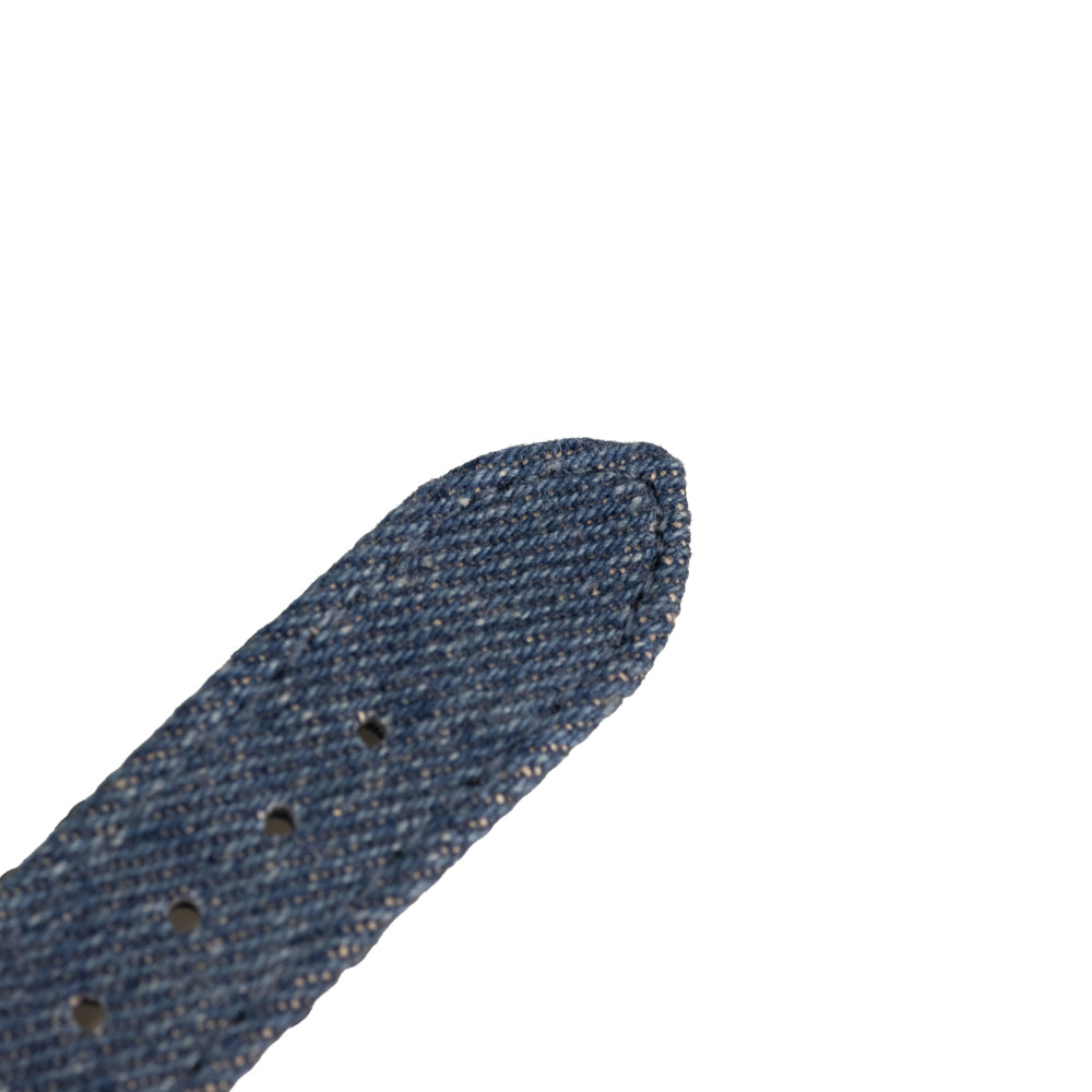 FLUCO JEANS - pasek z japońskiego denimu ROYAL BLUE