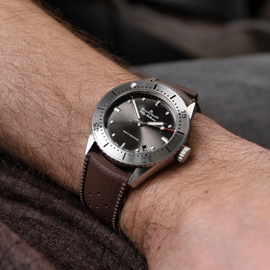 Guma FKM w stylu TROPIC - brązowy