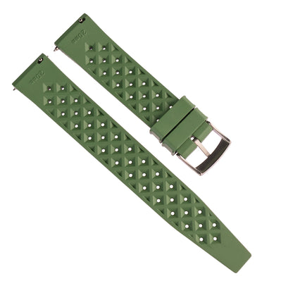 Guma FKM w stylu TROPIC - zielony