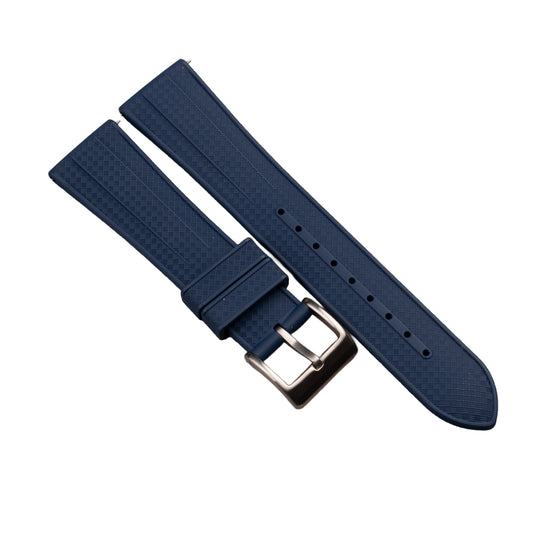 Heavy FKM Rubber - gruby pasek sportowy - niebieski