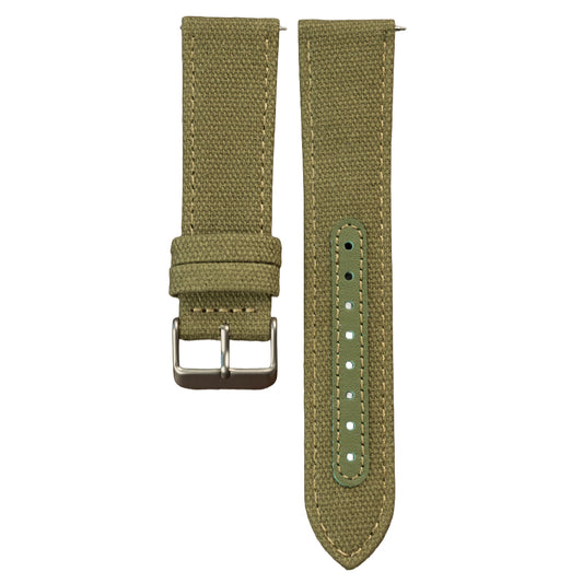 Pasek CANVAS - khaki