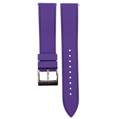 Pasek SLIM RUBBER FKM - fioletowy
