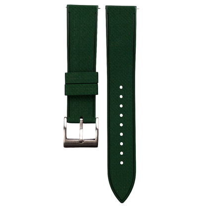 Pasek SLIM RUBBER FKM - zielony