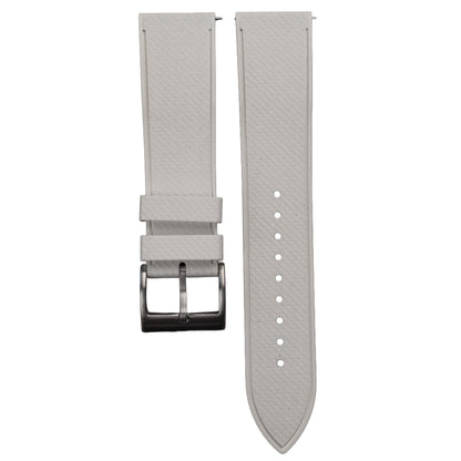 Pasek SLIM RUBBER FKM - biały