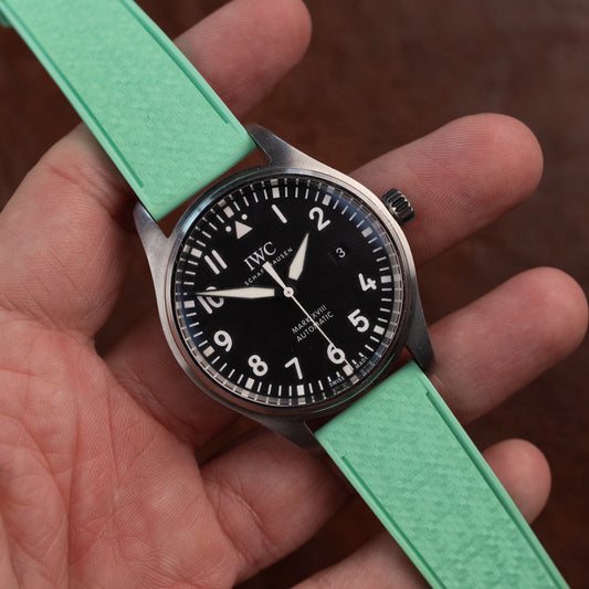 Pasek SLIM RUBBER FKM - mint green