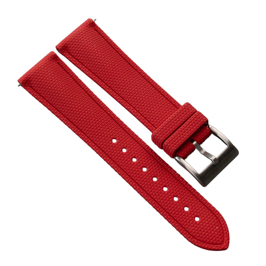 Guma FKM ze wzorem SAILCLOTH - czerwony