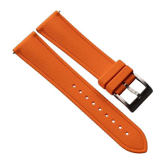 Guma FKM ze wzorem SAILCLOTH - pomarańczowy