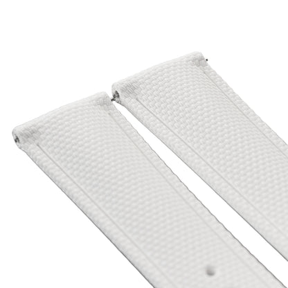 Guma FKM ze wzorem SAILCLOTH - biały