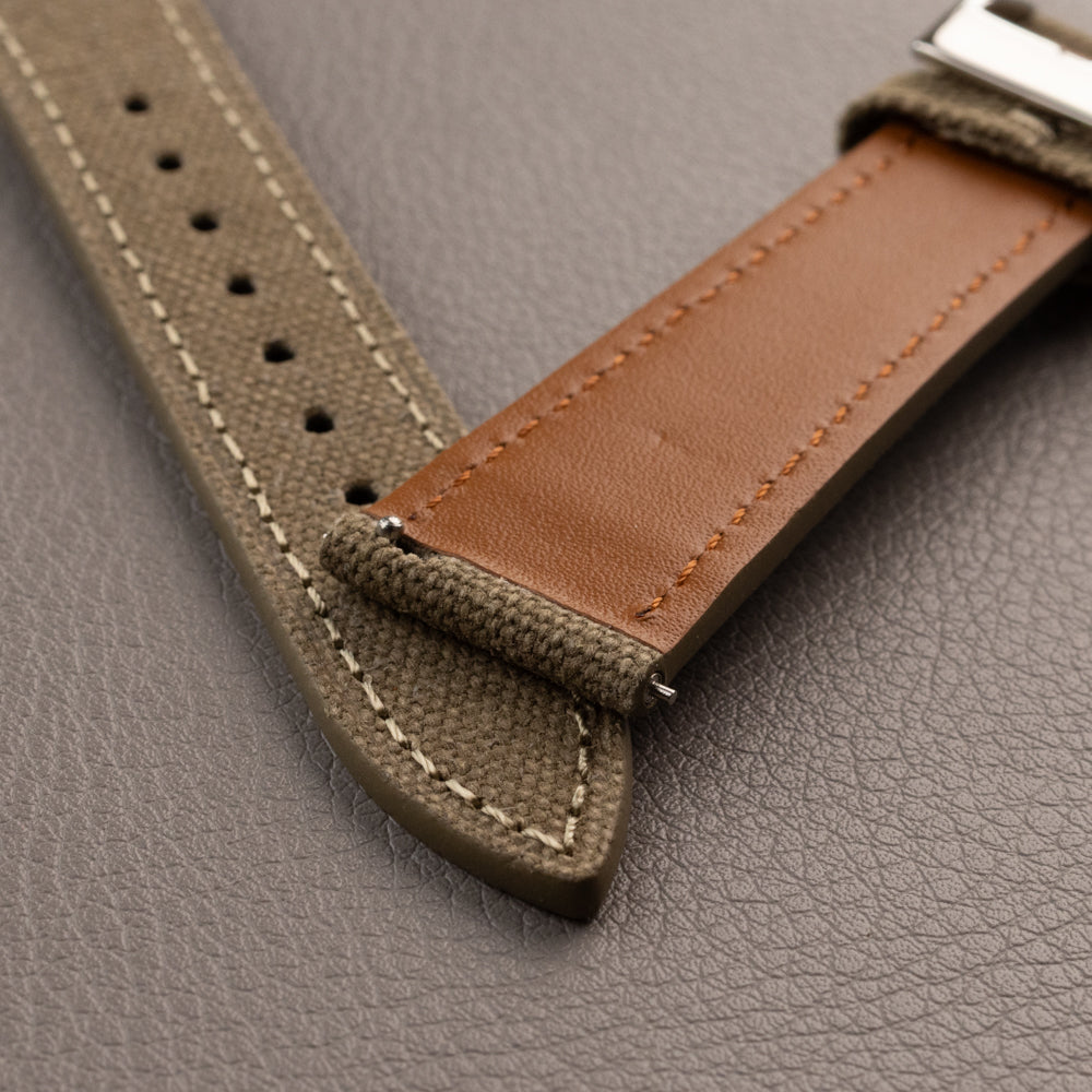 Sztywny CANVAS - khaki