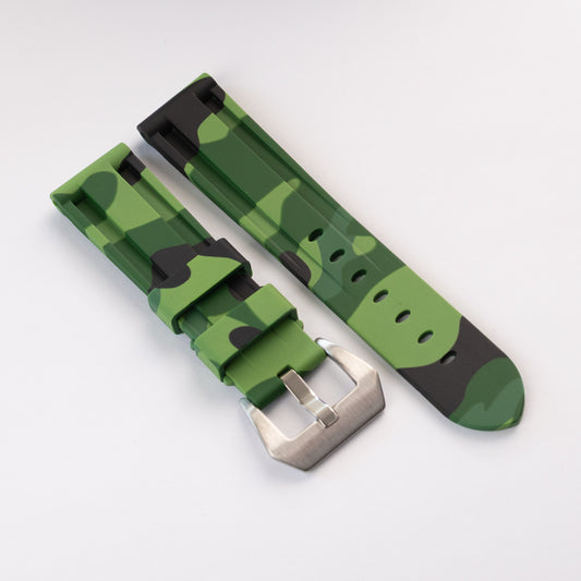 Pasek Camo w stylu Panerai - zielony