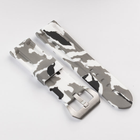 Pasek Camo w stylu Panerai - biały