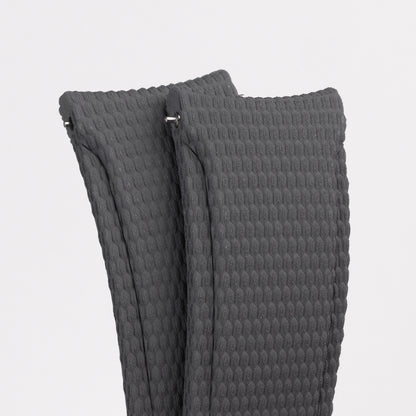 Zakrzywiona guma FKM w stylu Sailcloth - szary
