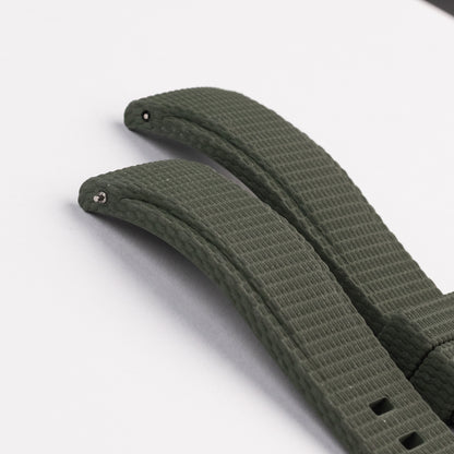 Zakrzywiona guma FKM w stylu Sailcloth - khaki