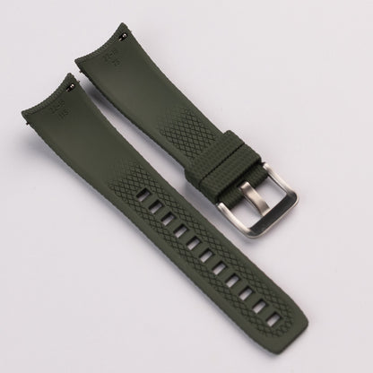 Zakrzywiona guma FKM w stylu Sailcloth - khaki