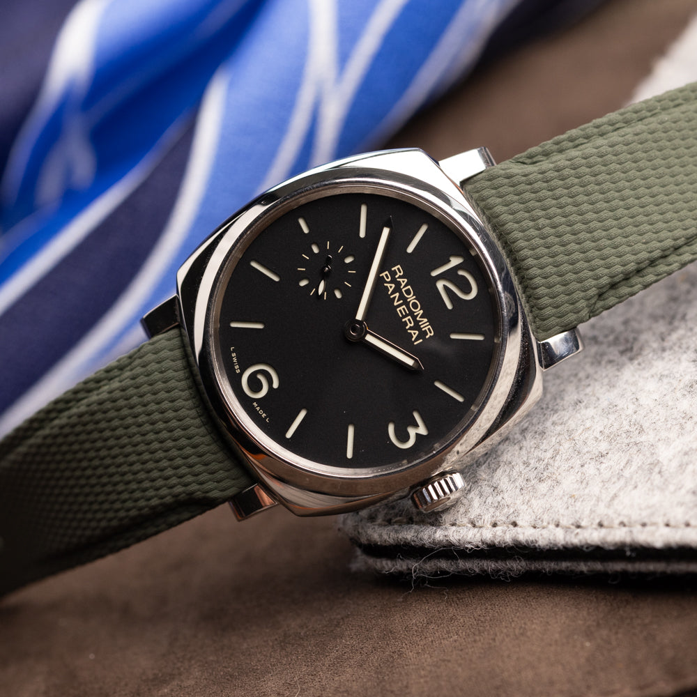 Zakrzywiona guma FKM w stylu Sailcloth - khaki