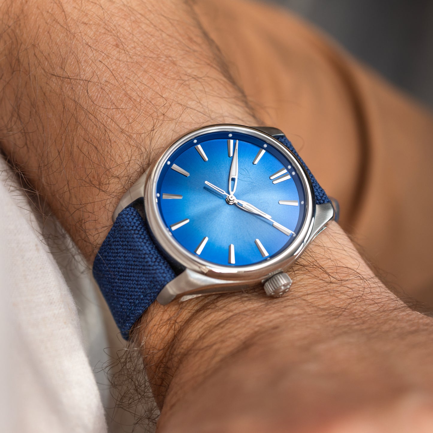 Pasek CANVAS - granatowy