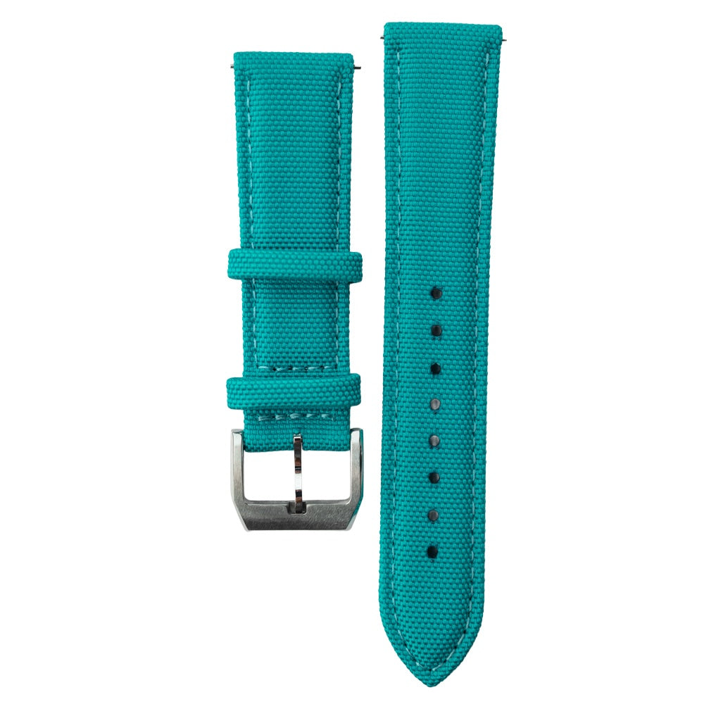 Sportowy pasek DOUBLE NYLON - turkusowy
