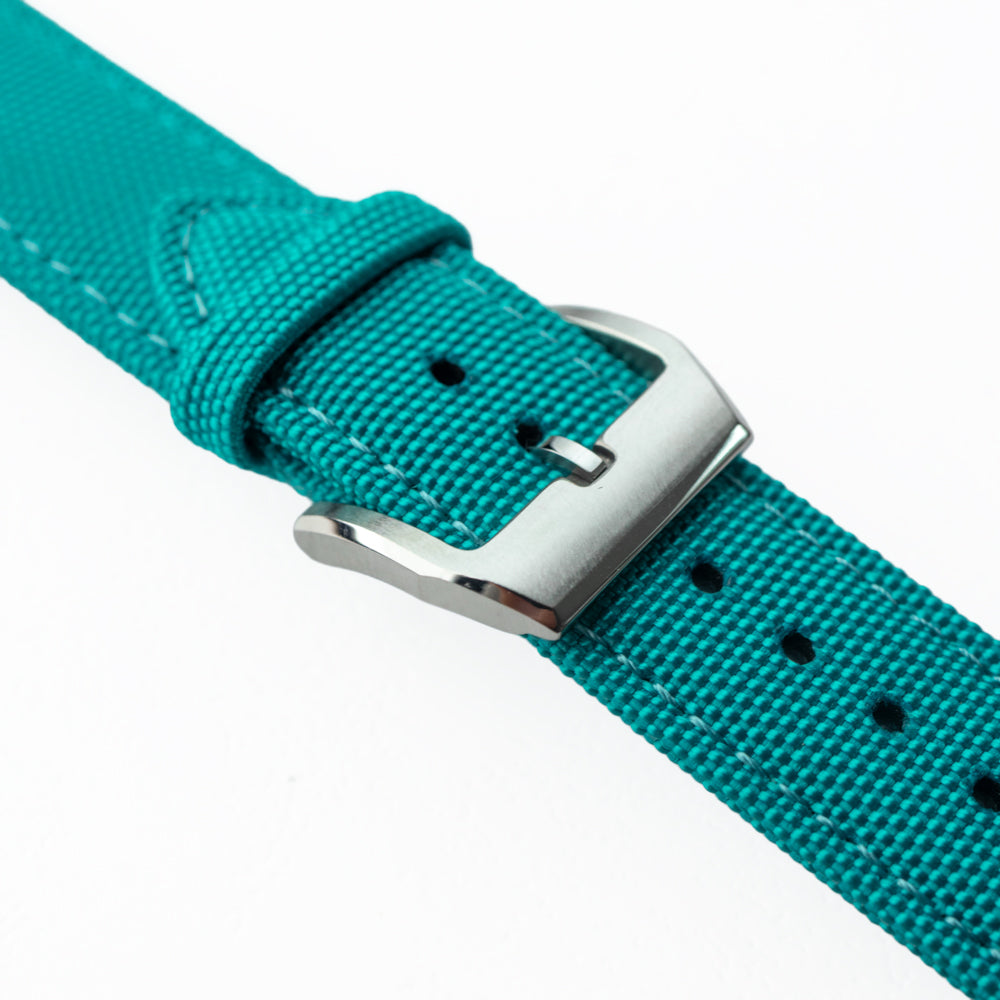 Sportowy pasek DOUBLE NYLON - turkusowy